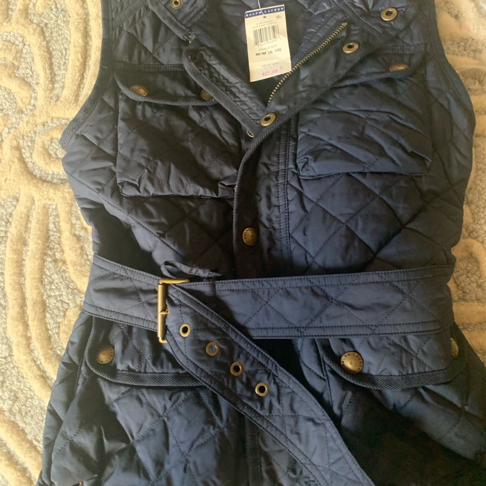 Polo Quilted Girl’s Vest